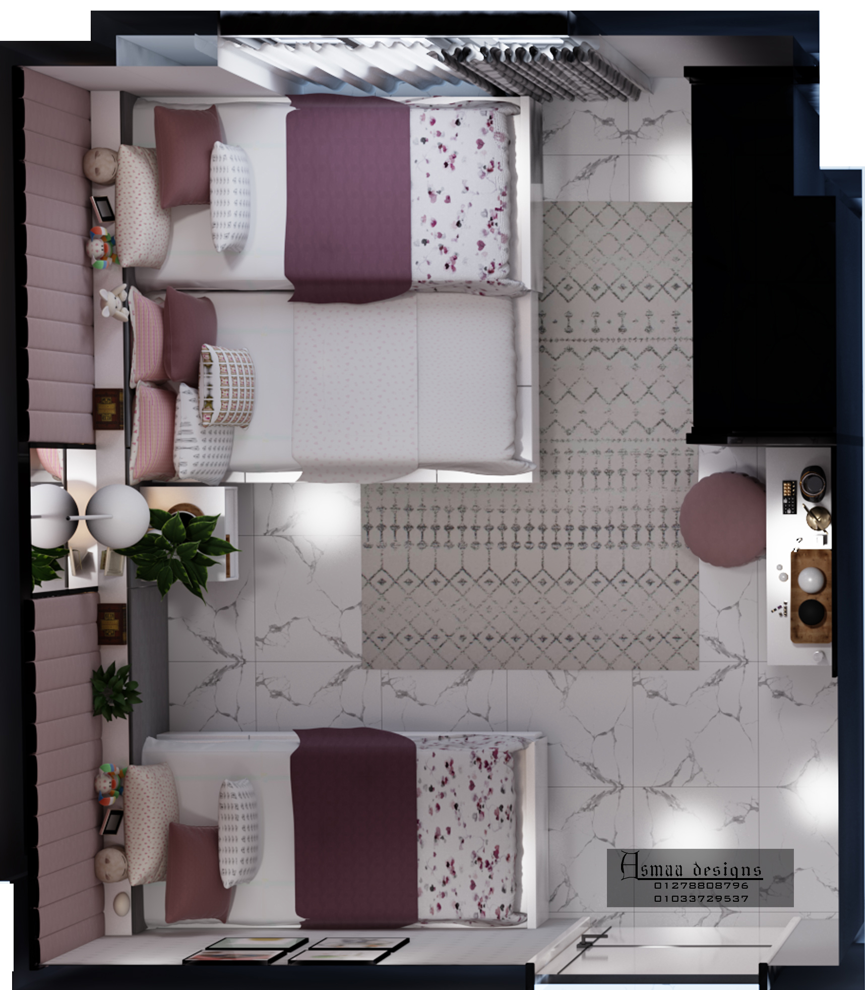 Double bedrooms design-6