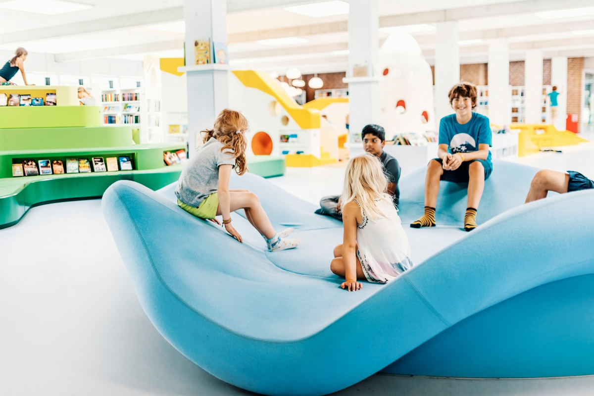 丹麦比隆儿童图书馆 | 创意学习环境激发探索欲望-15