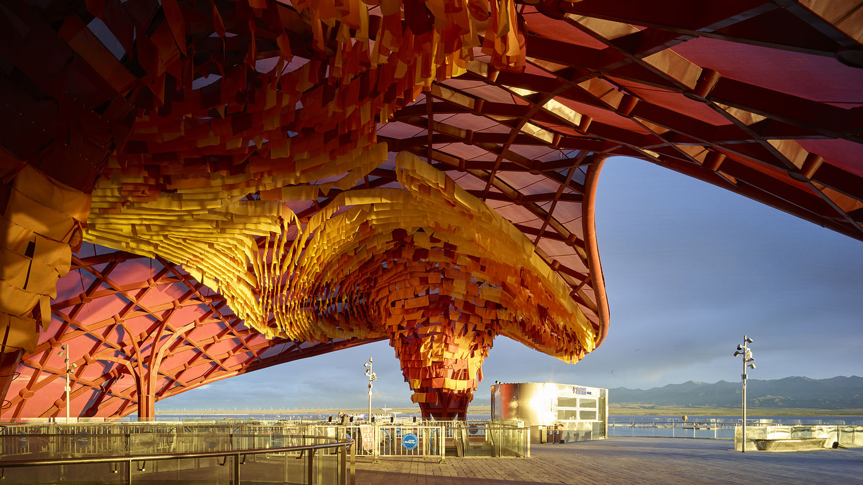 茶卡风·茶卡盐湖观光火车站丨中国海西丨清华大学建筑设计研究院素朴工作室等-109