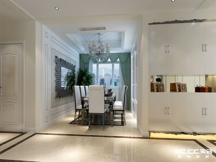 【上海实创装饰】嘉定安亭143平欧式古典三居典雅华贵之家-16
