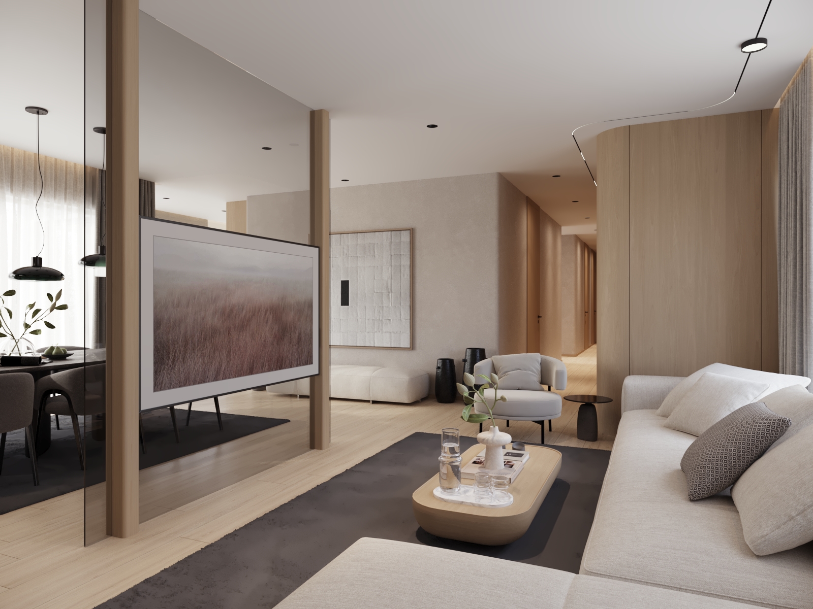 Modern Apartment – 3D Interior Visualization-3