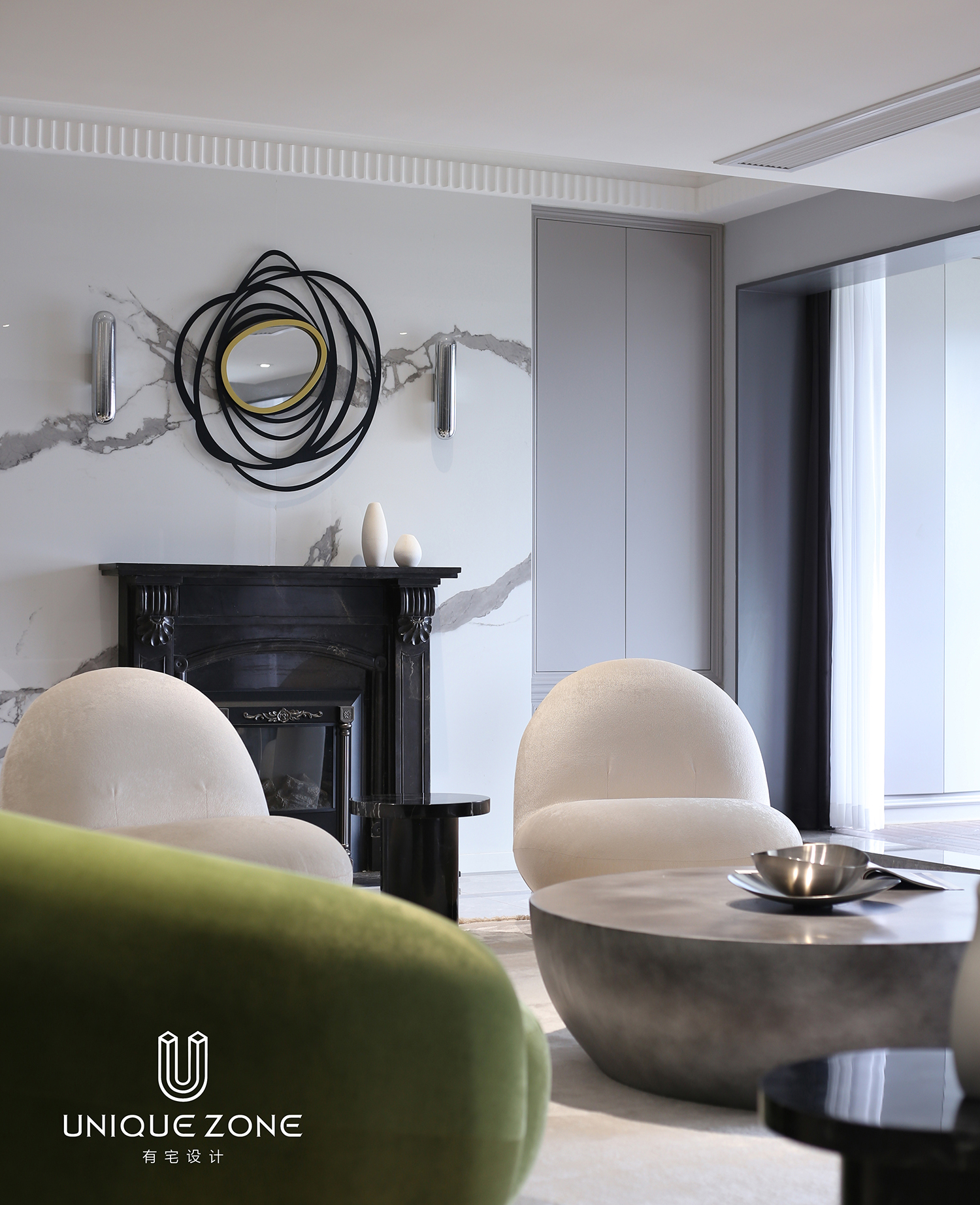 武汉金沙泊岸简约私宅,收纳与舒适并重-14