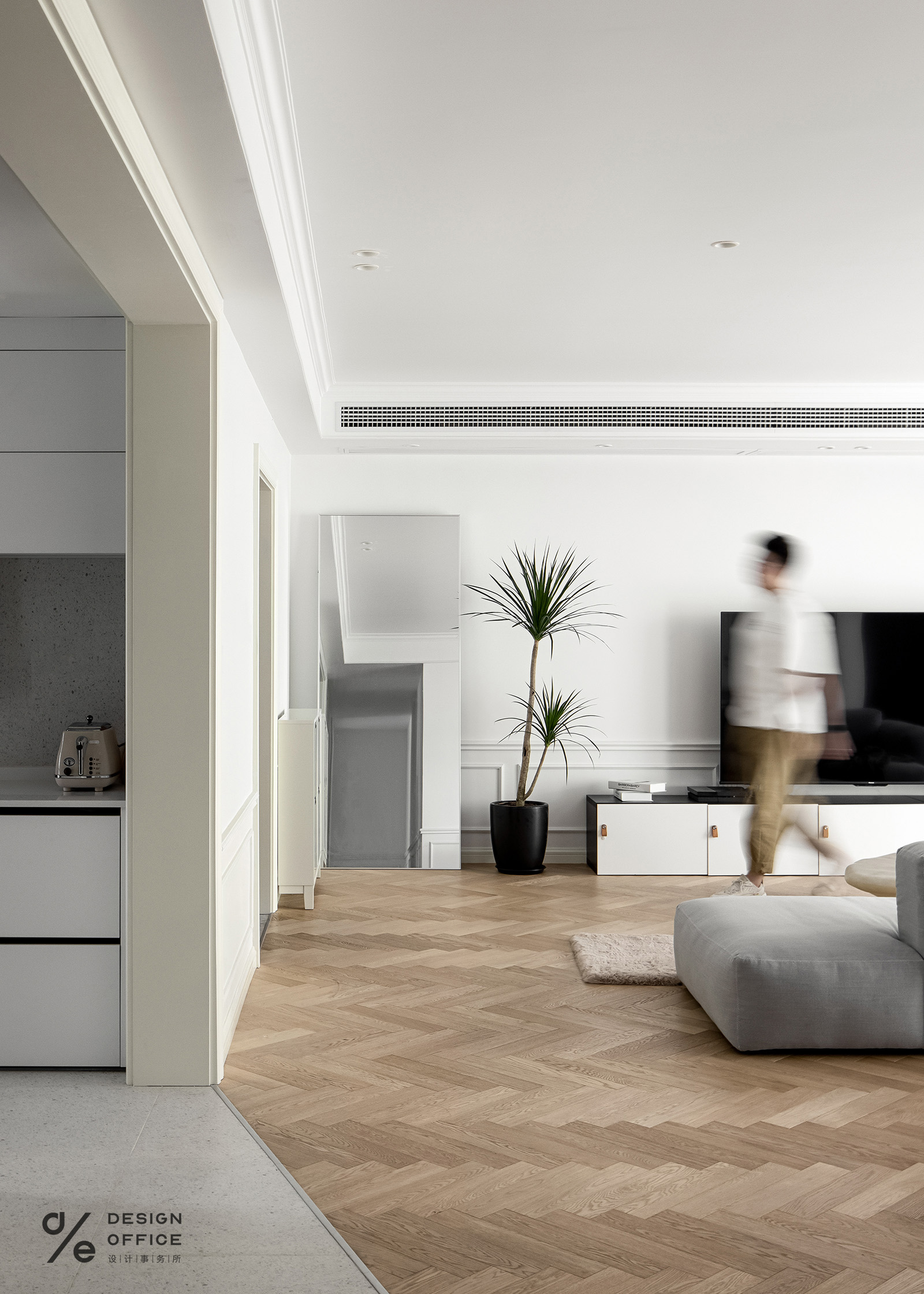 170㎡混搭法式风住宅设计丨DE 设计事务所-1