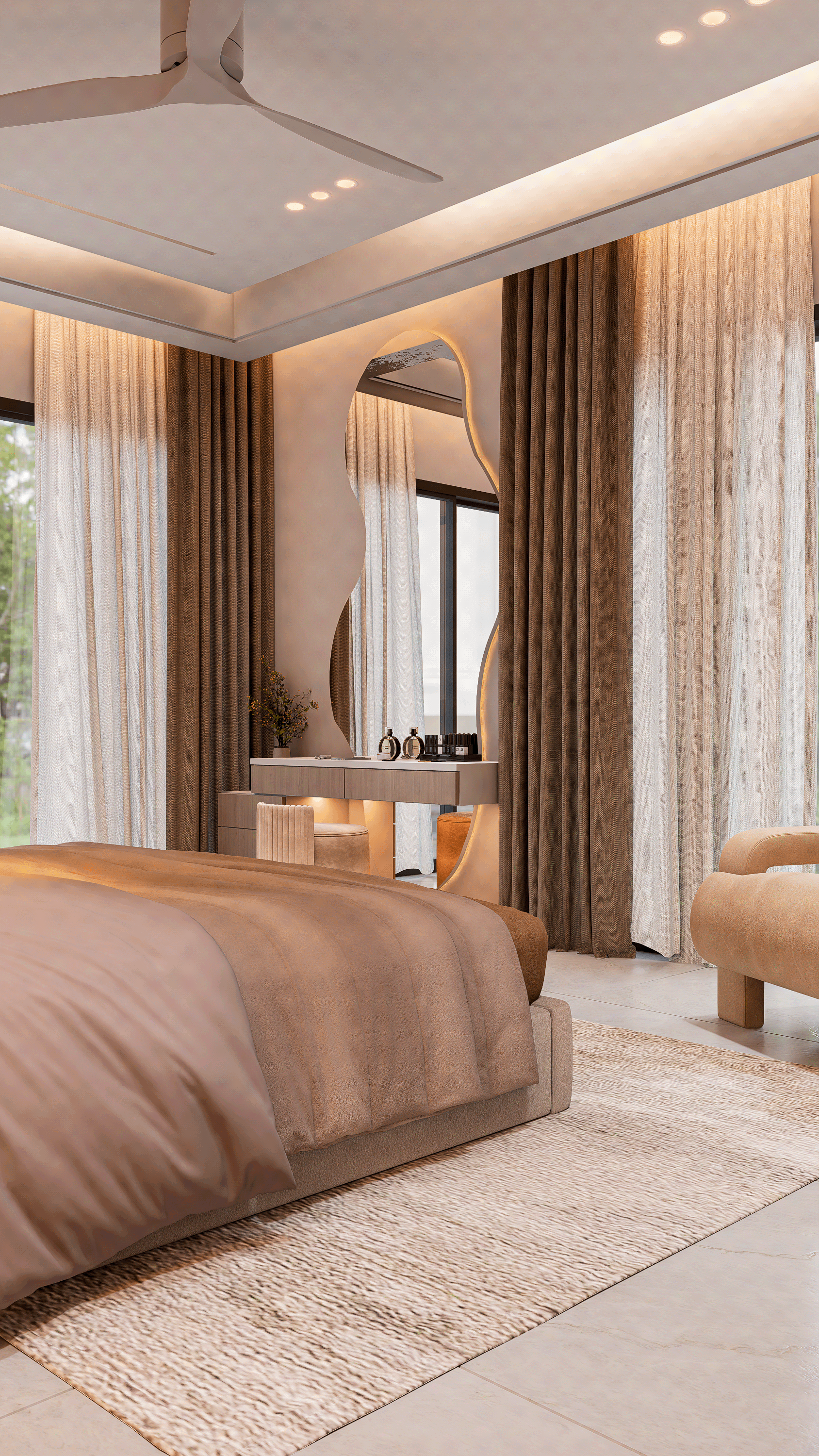 MINIMAL BED ROOM（极简卧室）丨Khetis Chandra Roy-0