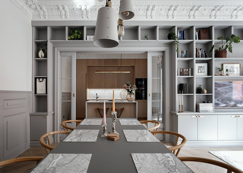 斯德哥尔摩经典公寓 | 古典与现代的完美融合-7