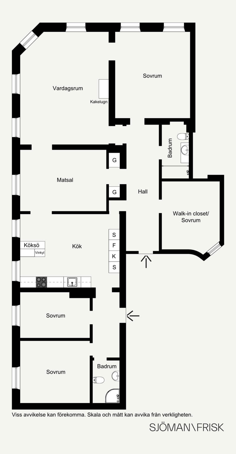 斯德哥尔摩橄榄绿公寓，冲浪板成独特装饰-39