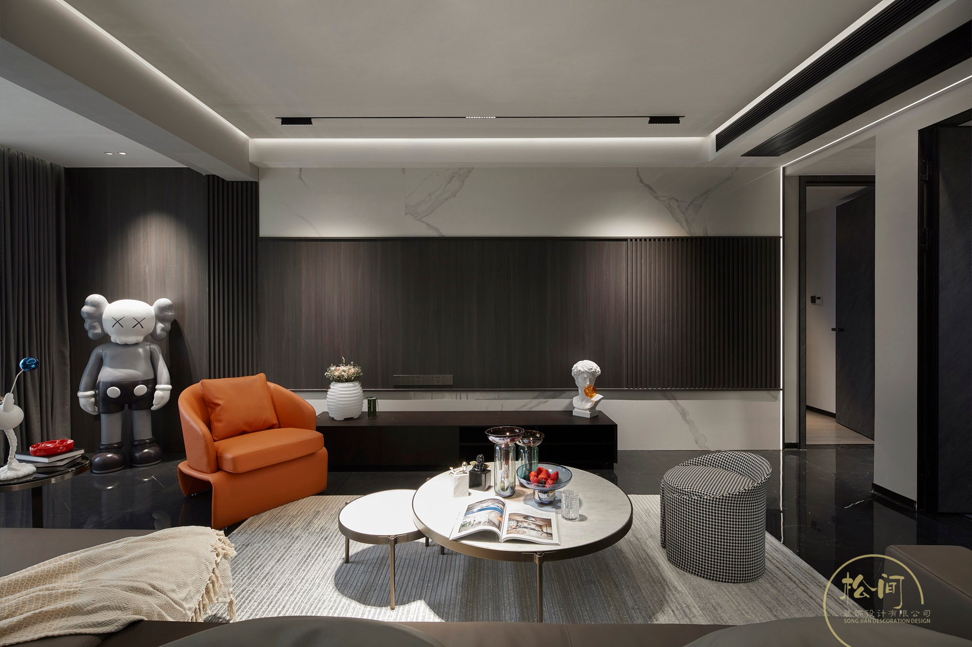 黑白温度丨中国泸州丨松间设计-28