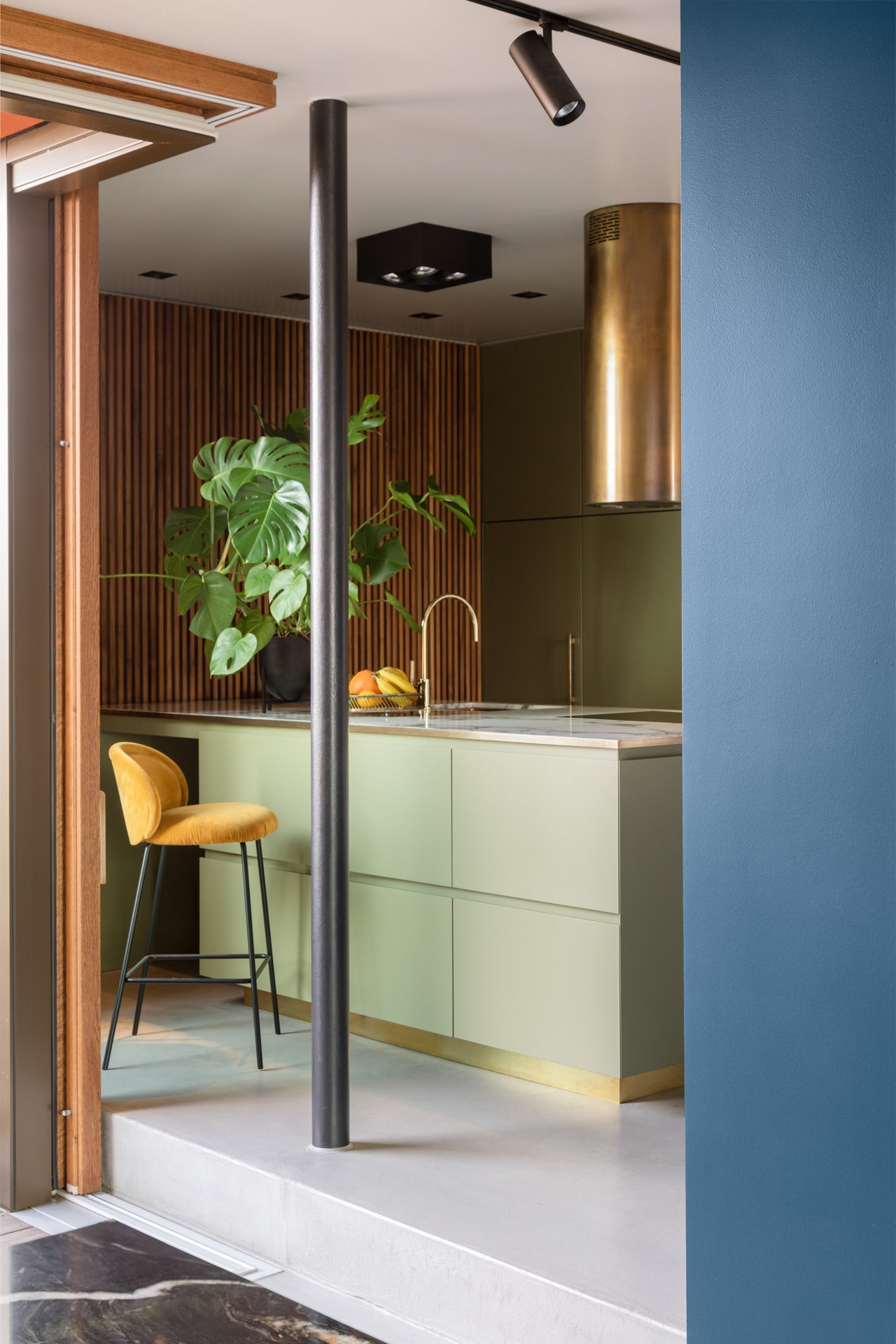 柏林阁楼公寓的热带绿洲设计-26