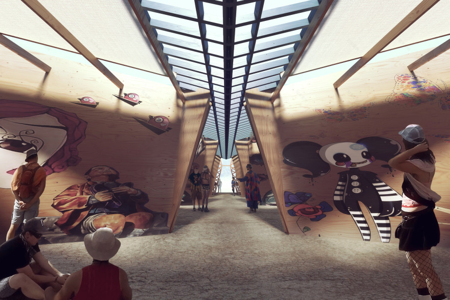 虚拟 Burning Man 体验,感受“无观众博物馆”的创意魅力-23