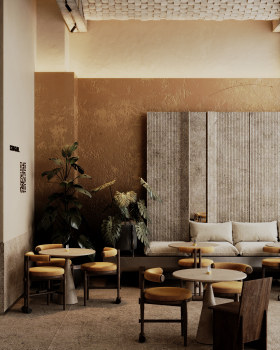 glam 常见有迷人的；富有魅力的等含义，这里可将GLAM COFFE SHOP翻译为魅力咖啡馆 不过原内容中COFFE拼写有误，正确的应该是COFFEE 丨阿联酋