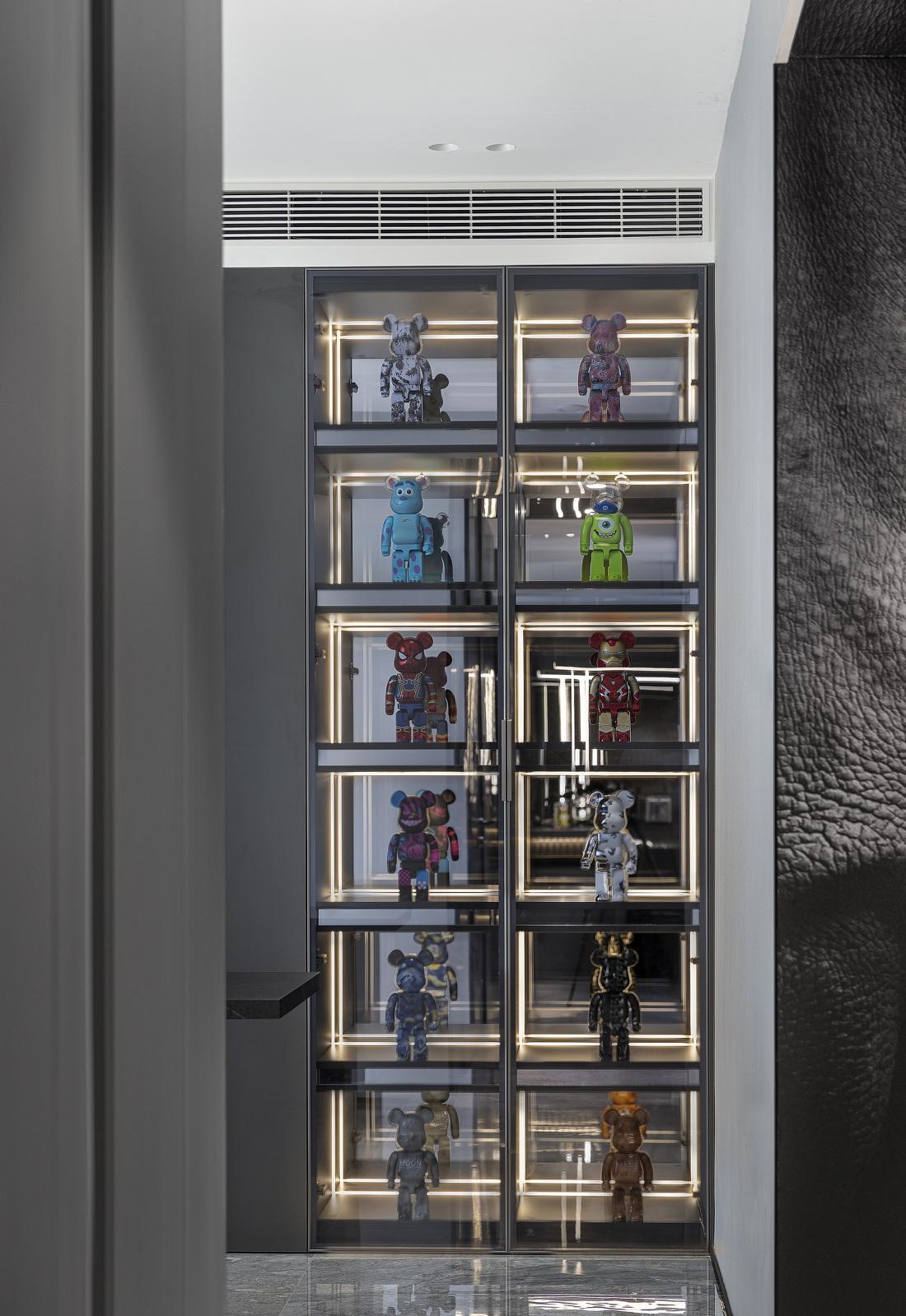 黑白琴键 - 融合硬朗与温柔的现代简约家居设计-24