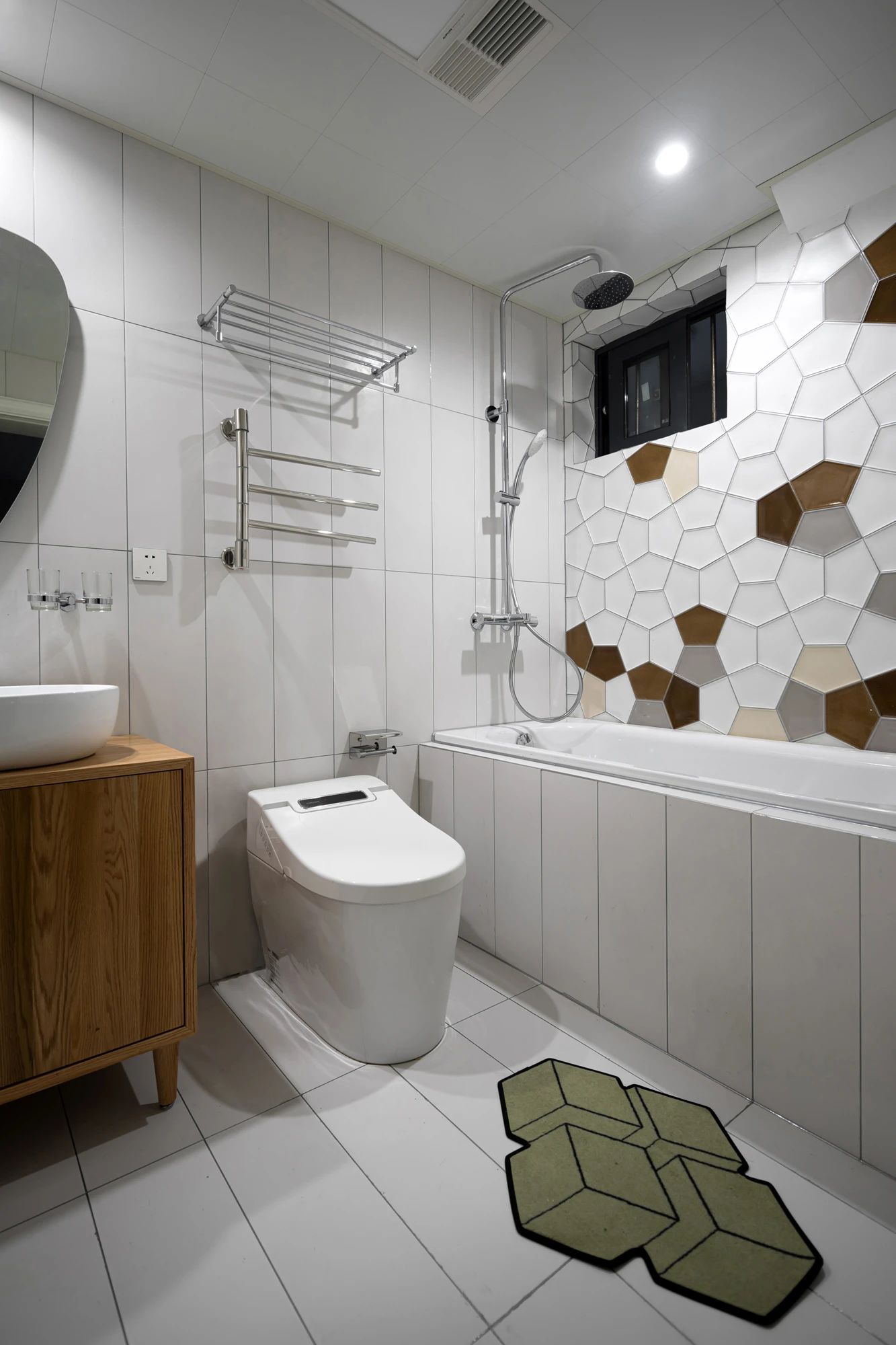 六口之家逆袭老房，137㎡二手顶跃变时尚居所-51