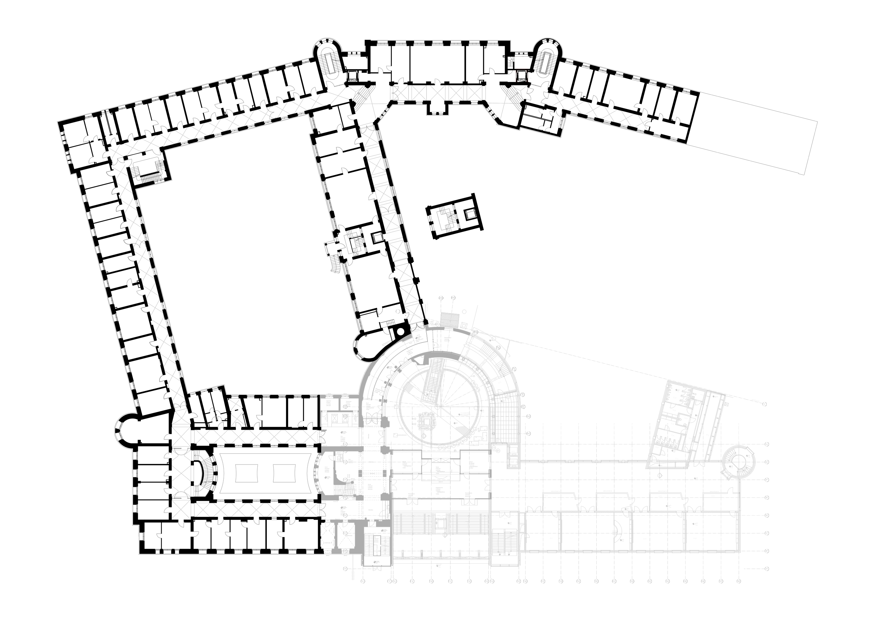 德国马格德堡地区法院修复项目丨TCHOBAN VOSS Architekten-54