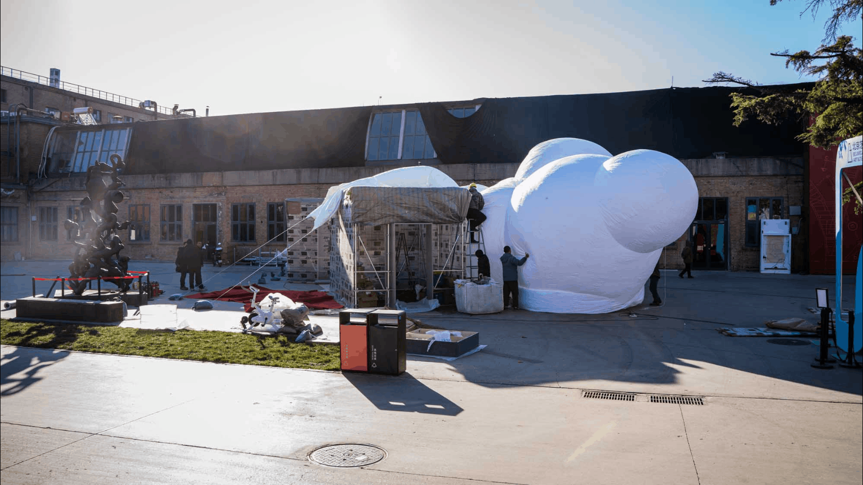 意义的停顿:798艺术与科技周中的空间装置实践丨中国北京丨兼建筑-6