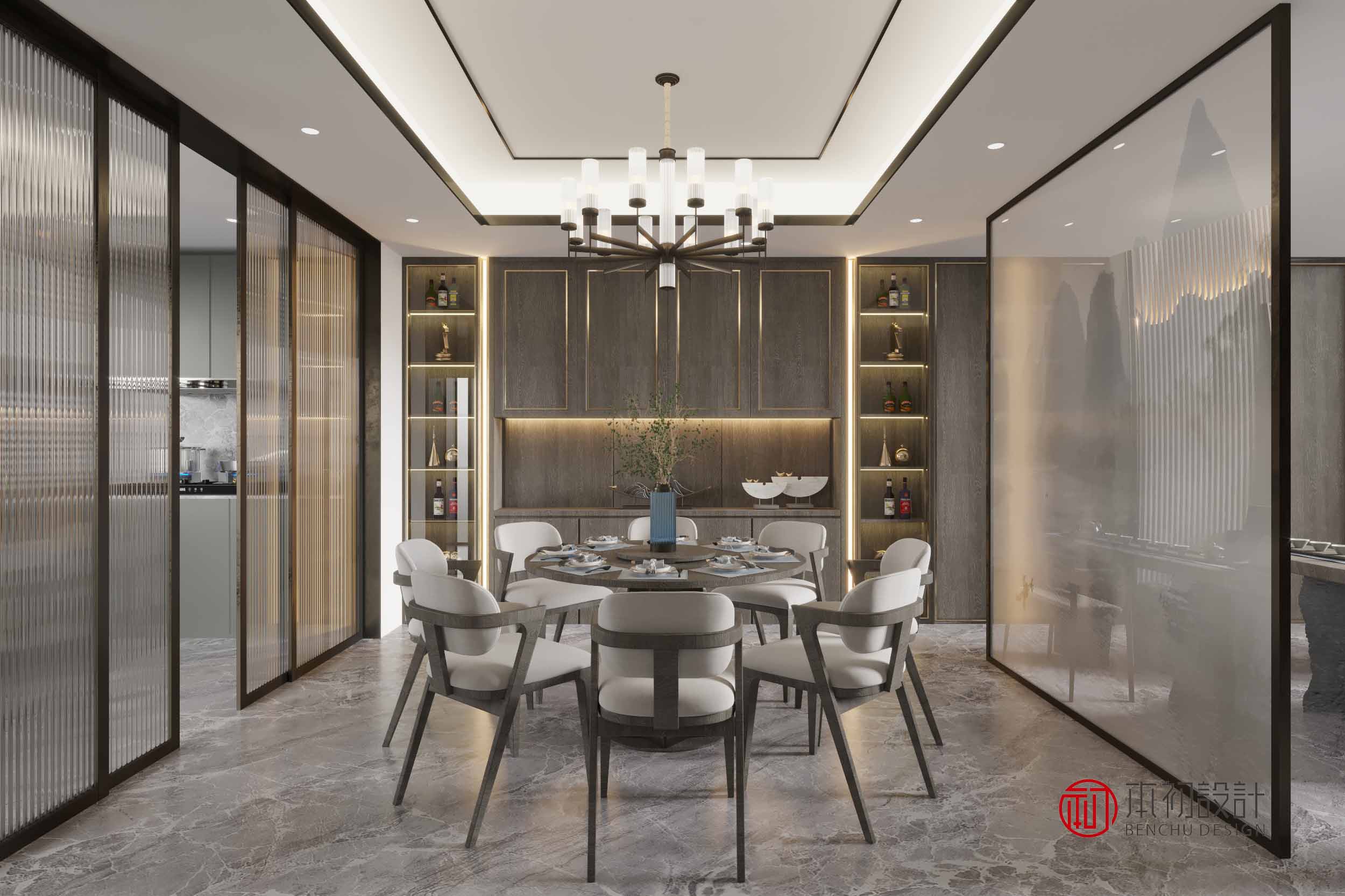 新中式丨联排别墅                     -5