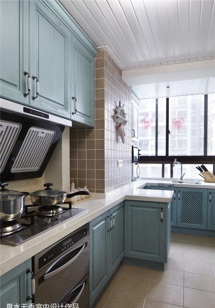 真水无香室内设计丨平层丨海天一色-13