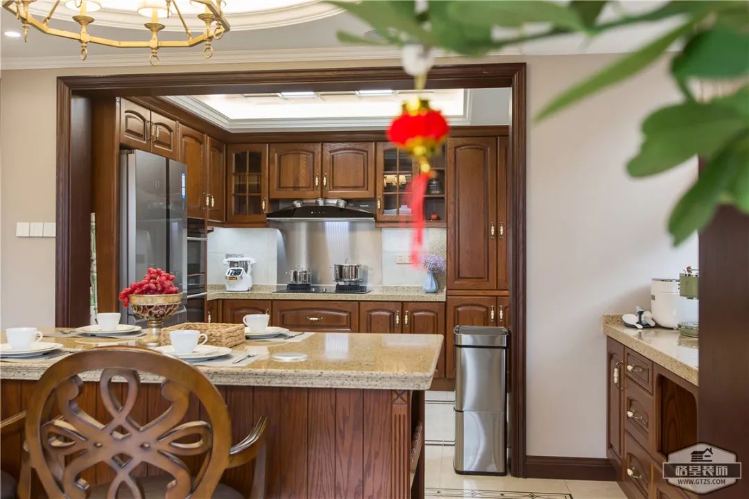 美式风情演绎,打造休闲浪漫生活空间丨格堂装饰-58