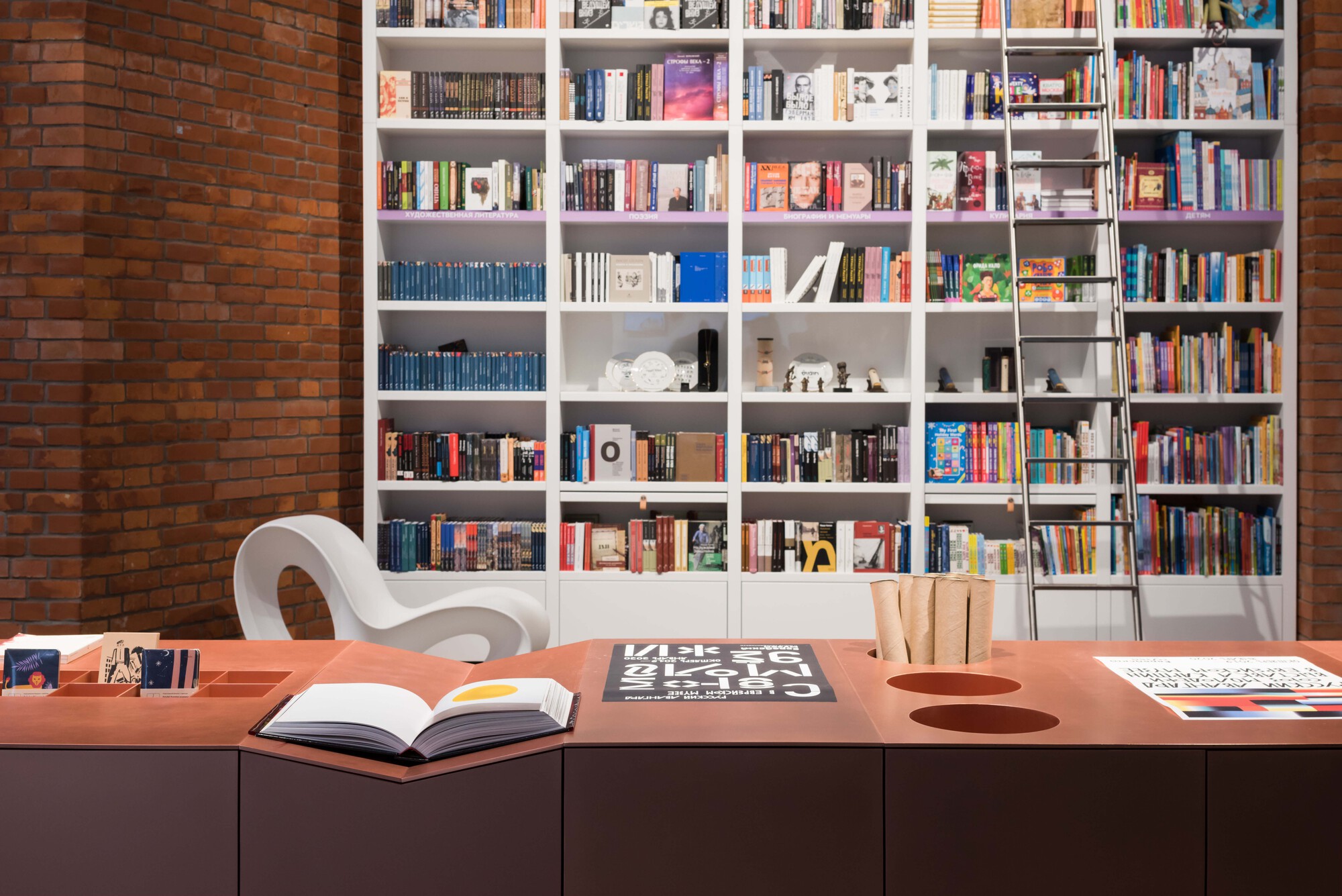 莫斯科犹太博物馆书屋改造工程丨俄罗斯莫斯科丨Architectural Bureau A2M-26