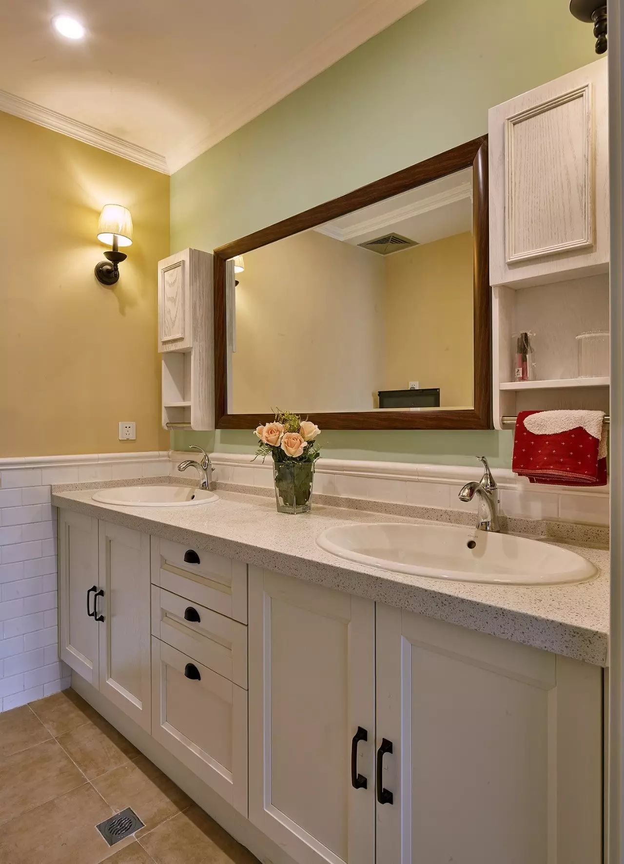 天津海逸长洲美式混搭风设计 | 金色的麦浪，轻柔的话语-37