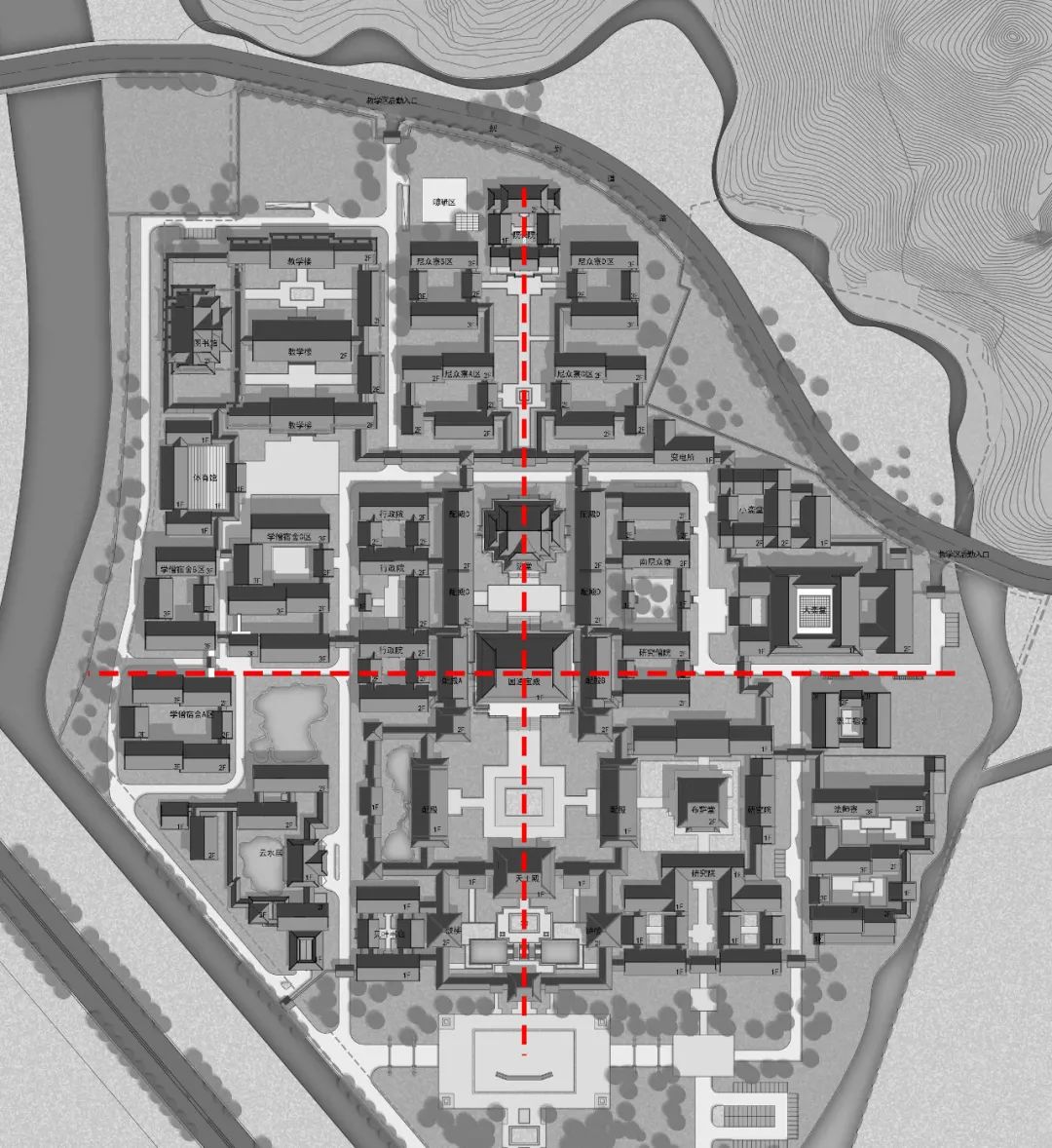 普陀山观音法界正法讲寺丨中国舟山丨华建集团华东建筑设计研究总院-25