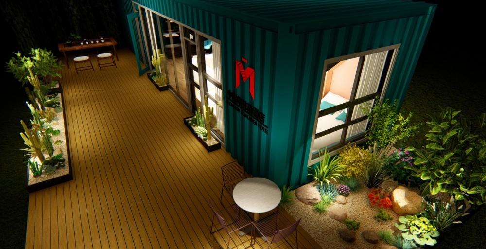 
集装箱景观样板 -4