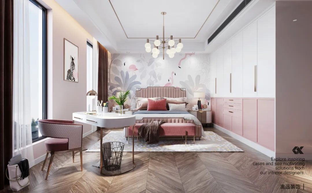 奥远设计 | 孔雀城别墅 | 现代轻奢,时尚舒适-33