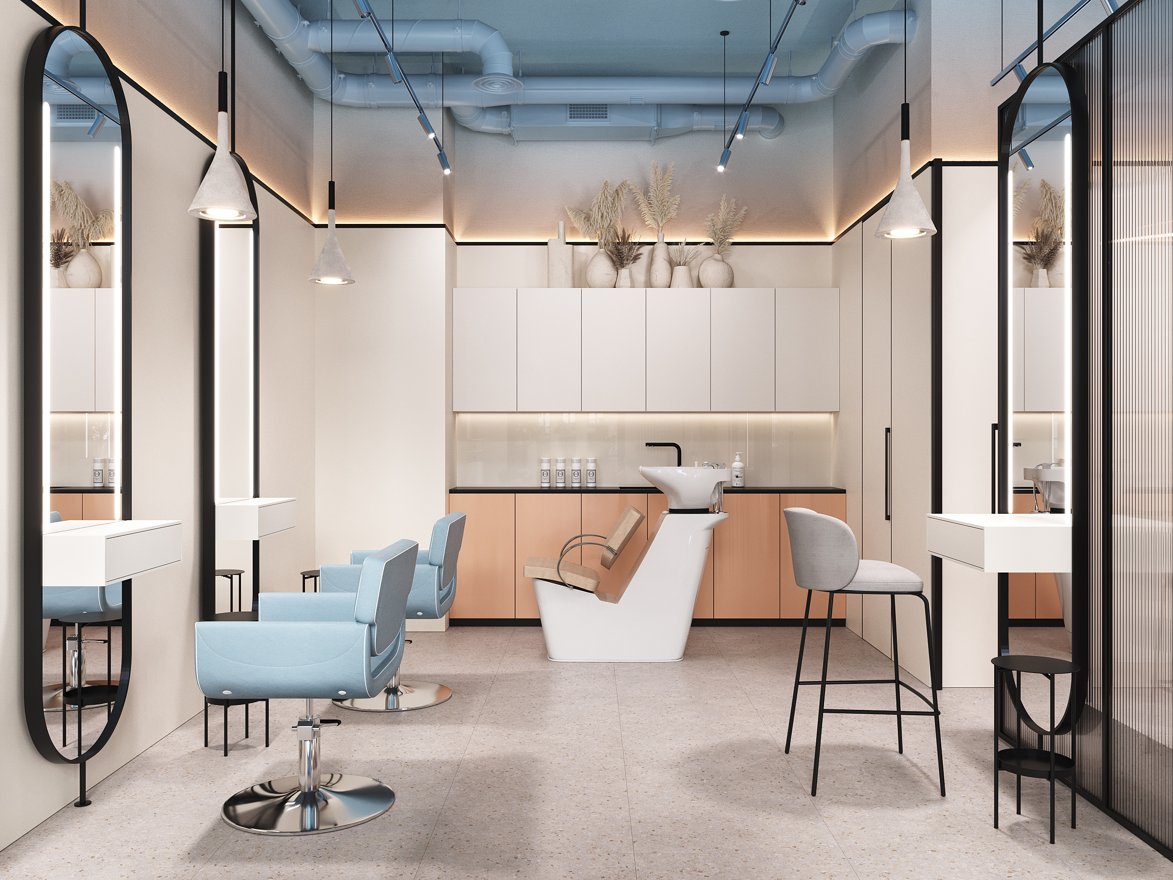 斜美沙龙丨俄罗斯圣彼得堡丨Poetic Home-10