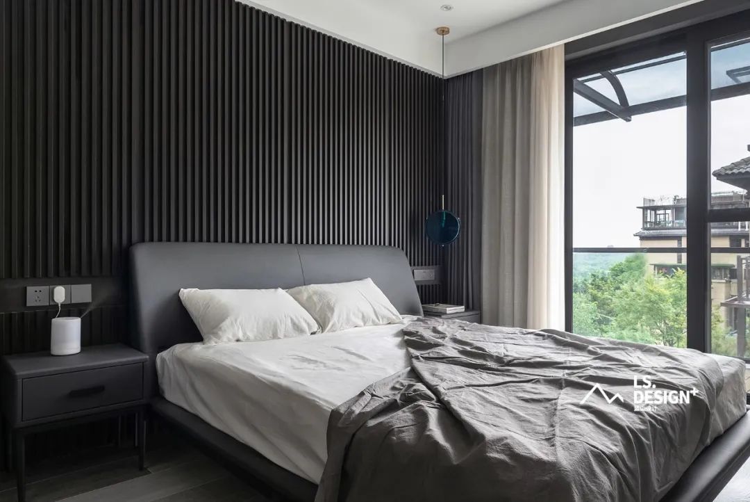 繁忙高管的灰色调现代极简之家-28