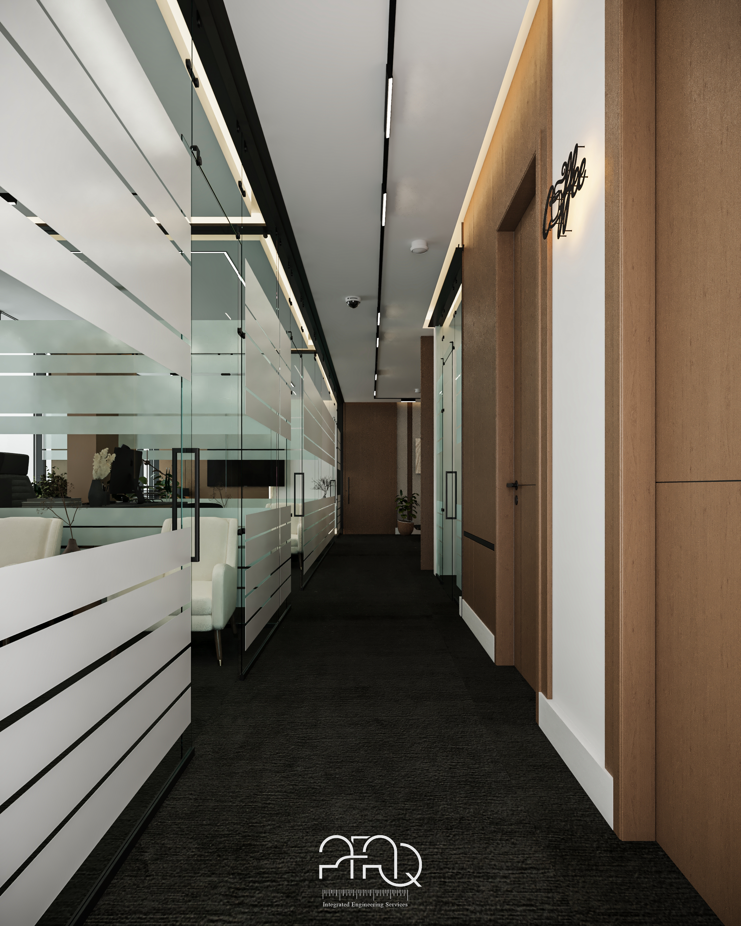 沙特阿拉伯公司室内设计  现代办公室设计-22