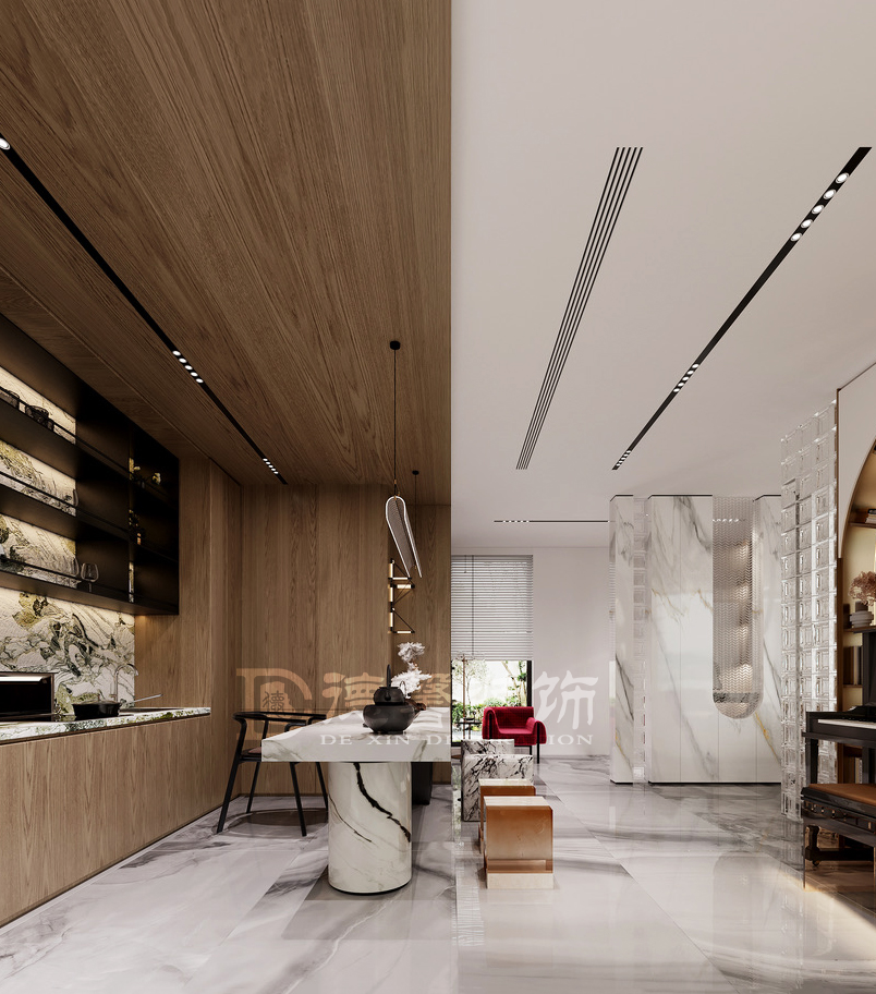 金地香山湖阅风华 · 现代轻奢别墅设计丨汤志华,周海铭-21