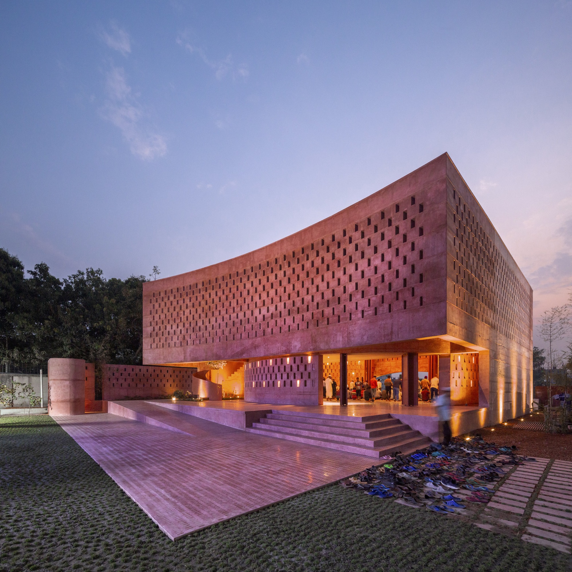 Zebun Nessa 清真寺丨孟加拉国丨Studio Morphogenesis-51