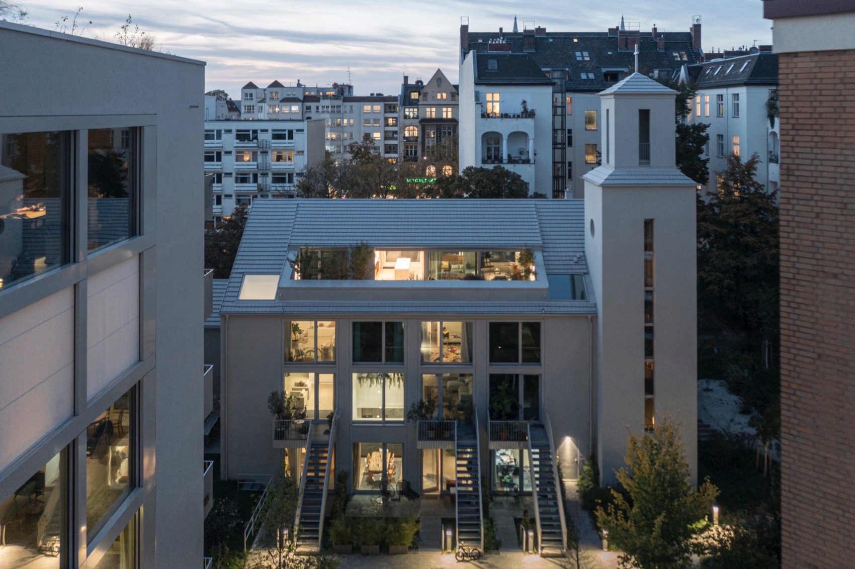 Feurigstrasse 21教堂改造住宅丨德国柏林丨Bundschuh-64