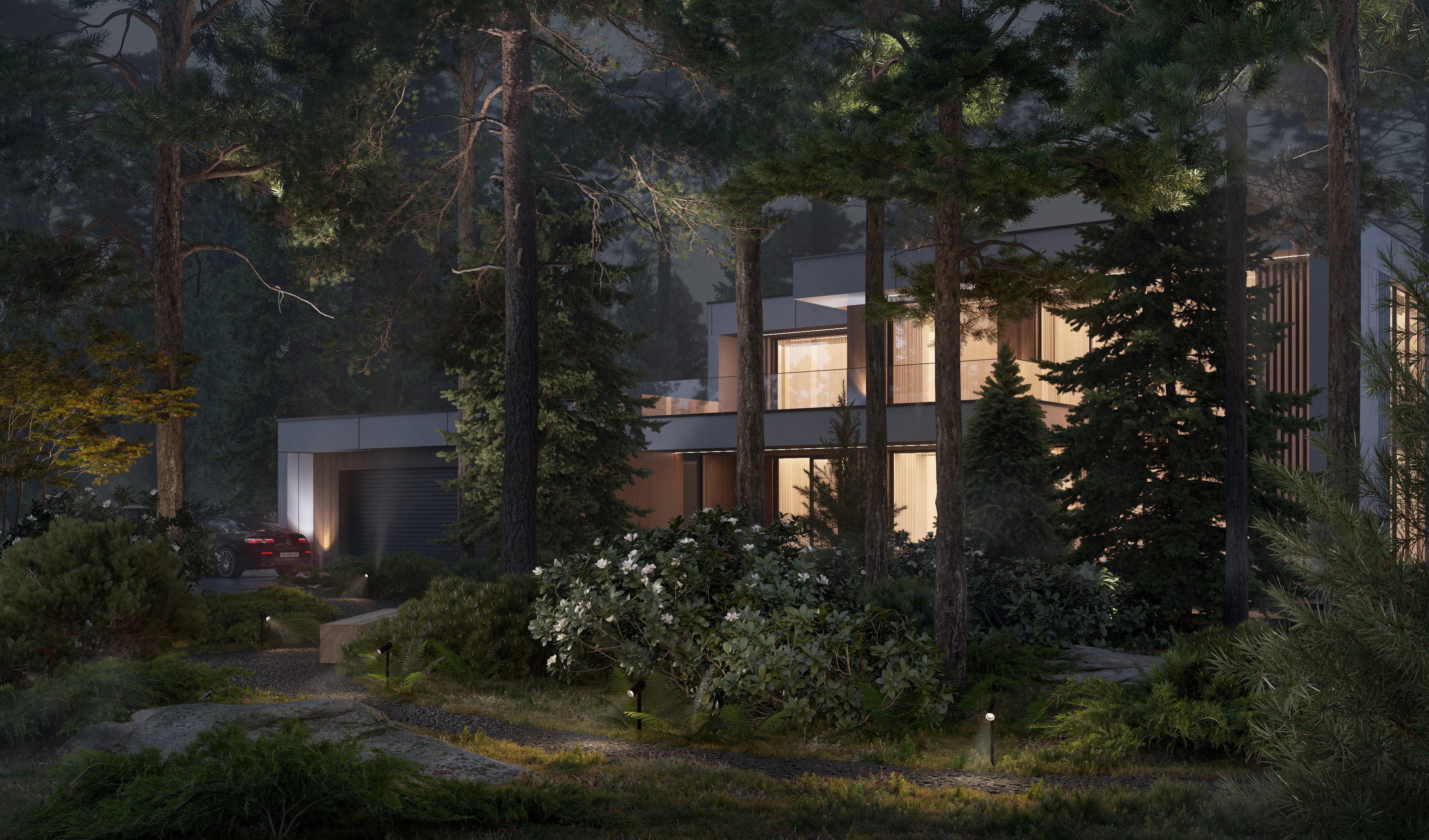 Private garden in the Saint- Petersburg-2