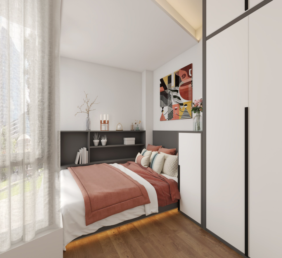 北欧风成熟范高级公寓设计-8