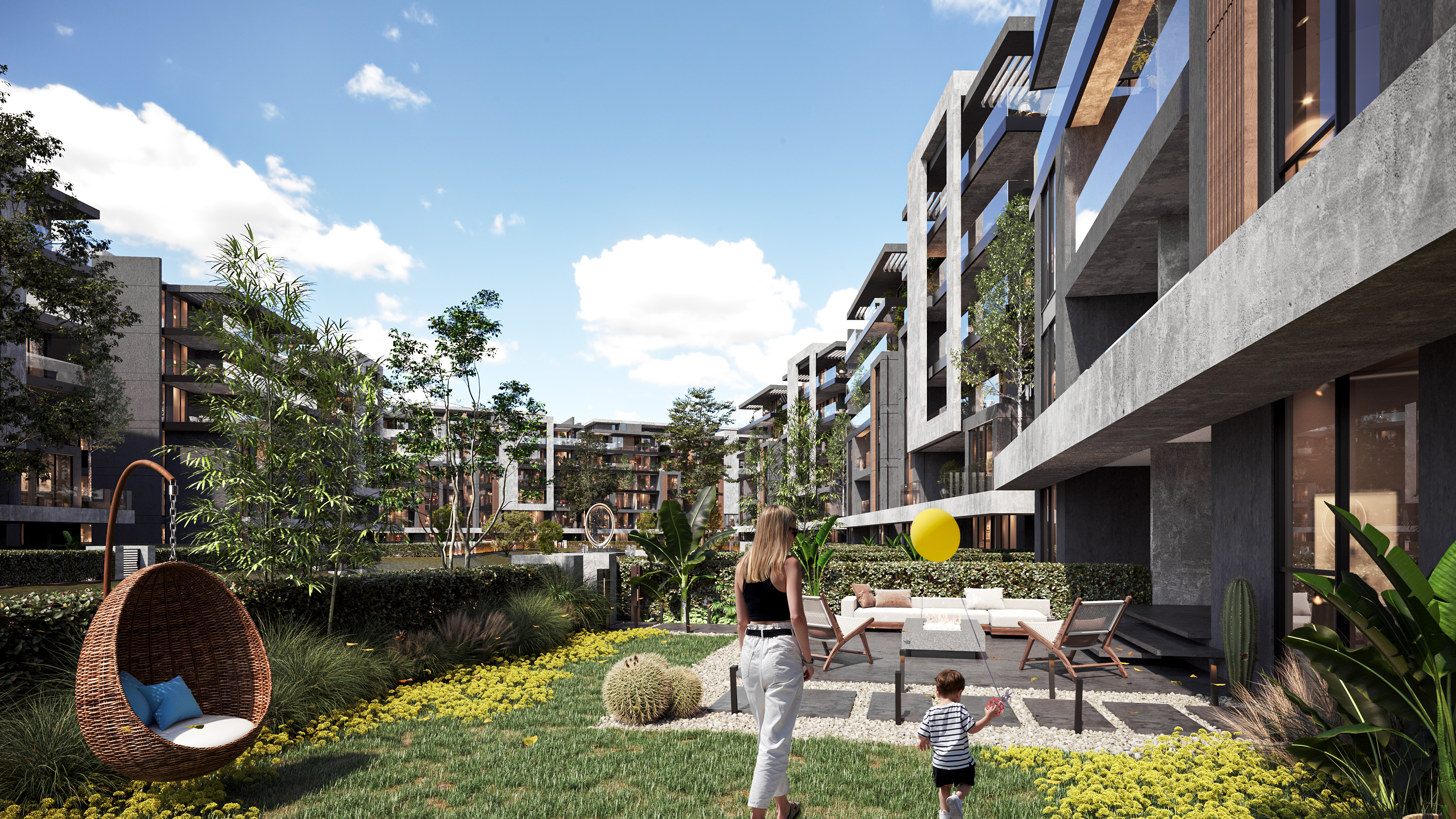 黄色住宅丨EgyptCairo丨Urbnlanes Developments-6