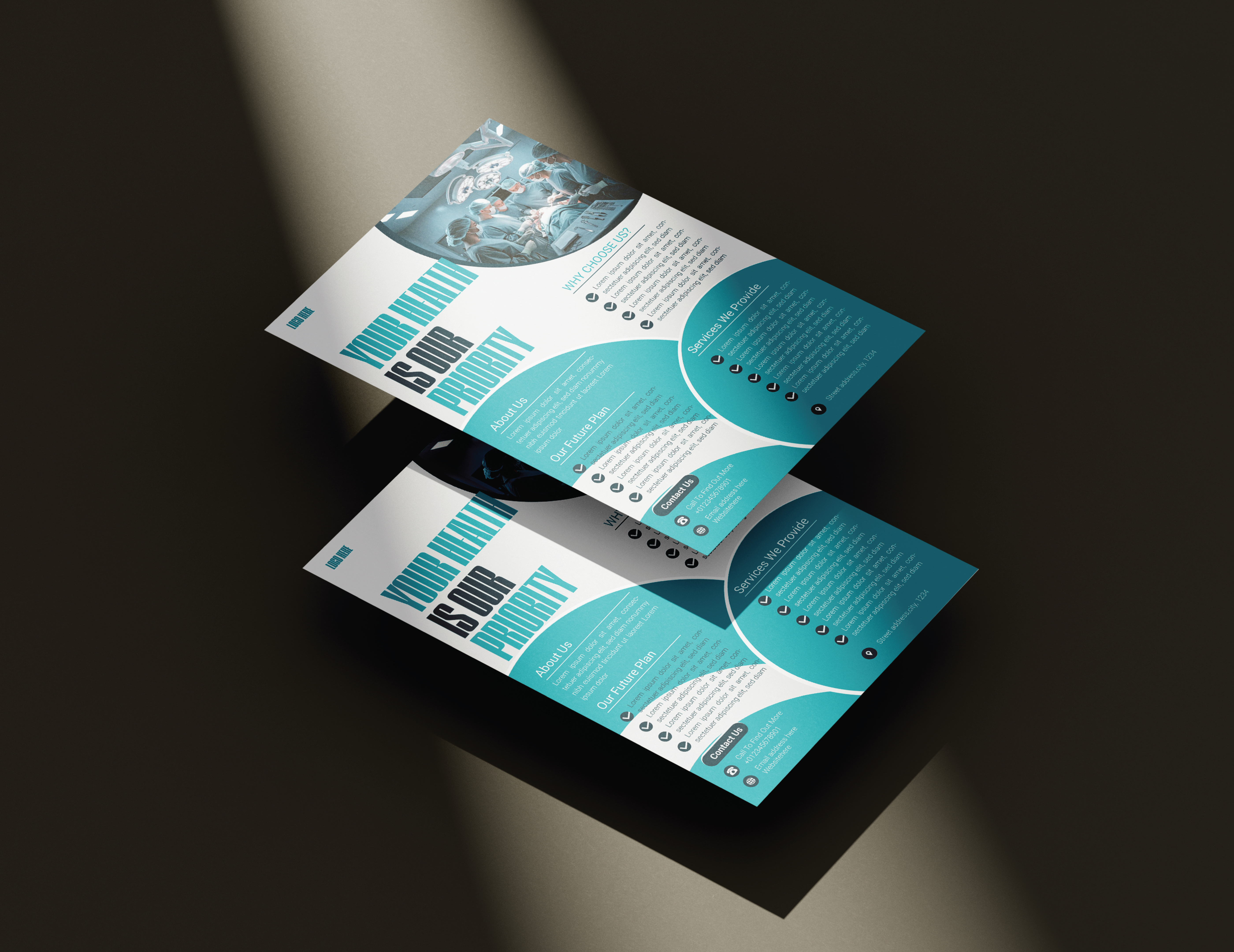 医疗传单设计-6