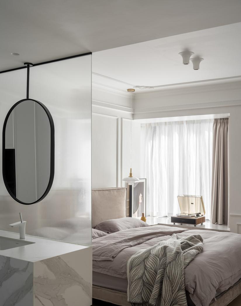 法式线条与简约空间的完美融合-15