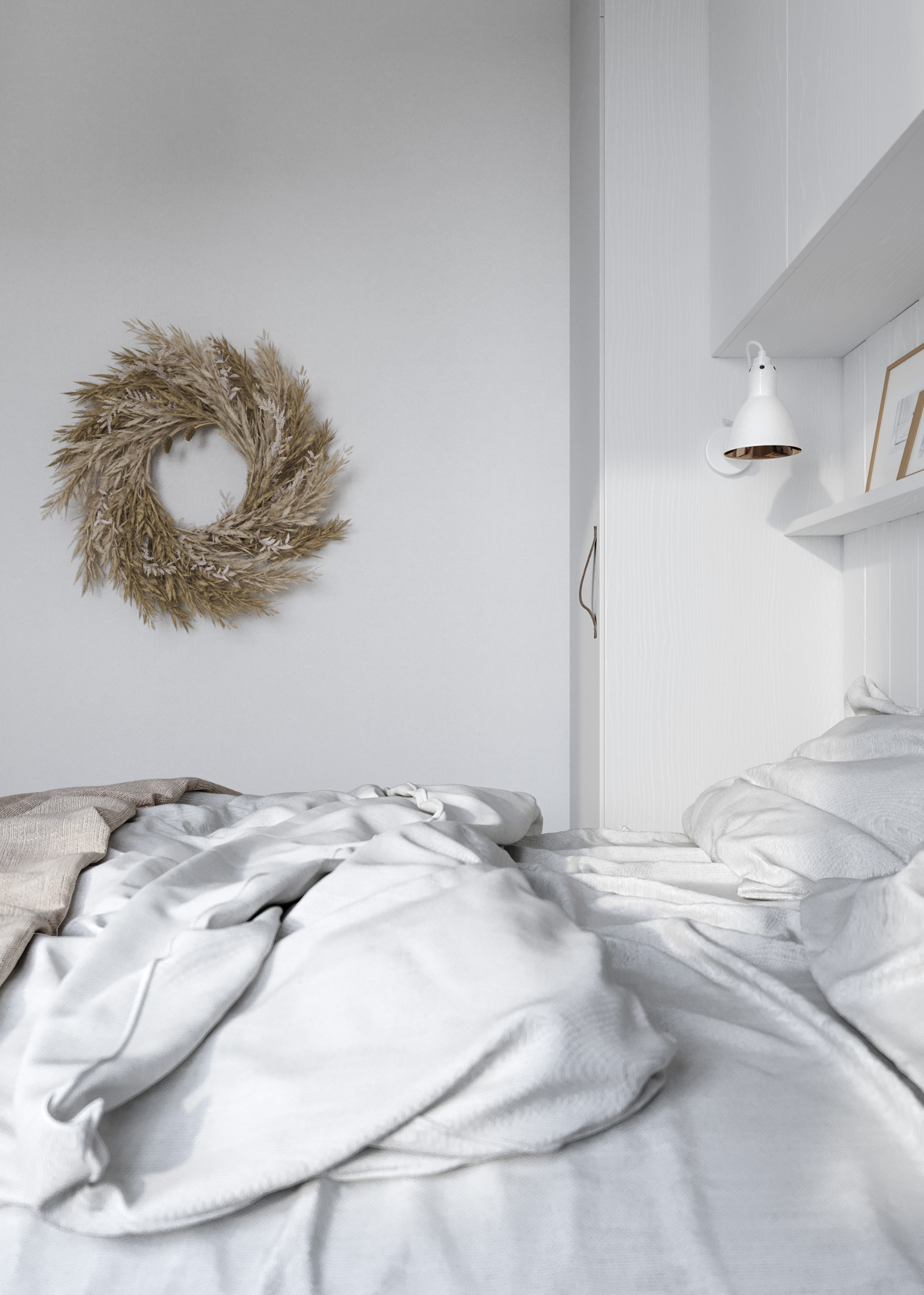 Guryevskaya Sloboda 村 3 号住宅室内设计丨Sergey Kachalov-29