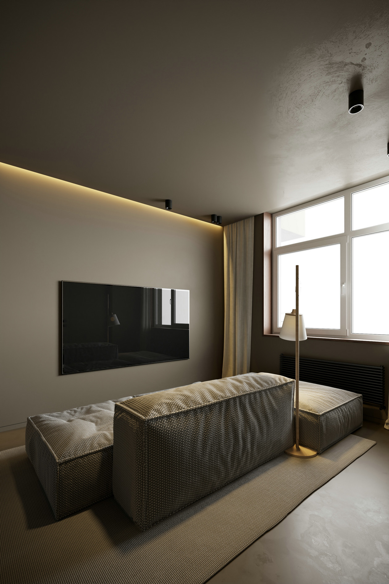 高级黑色系住宅-3