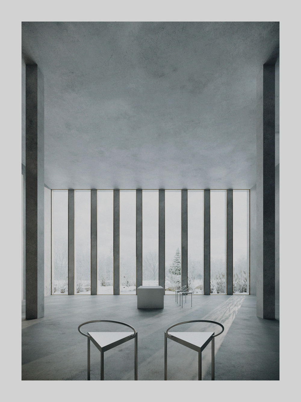 白俄罗斯火葬场概念设计-1