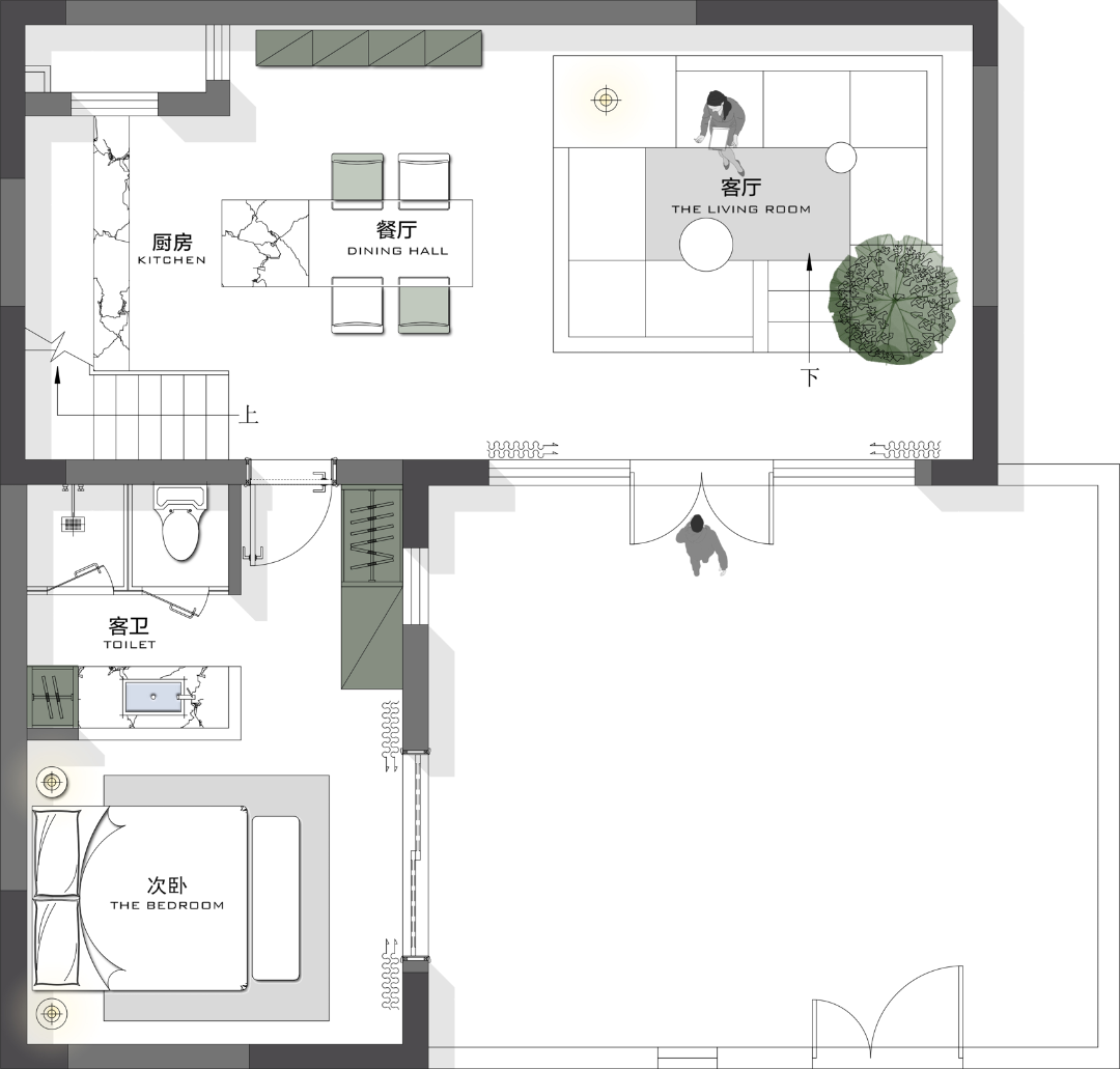 180㎡现代极简风格，山茶花的味道，看似简单却味道醇厚~-10