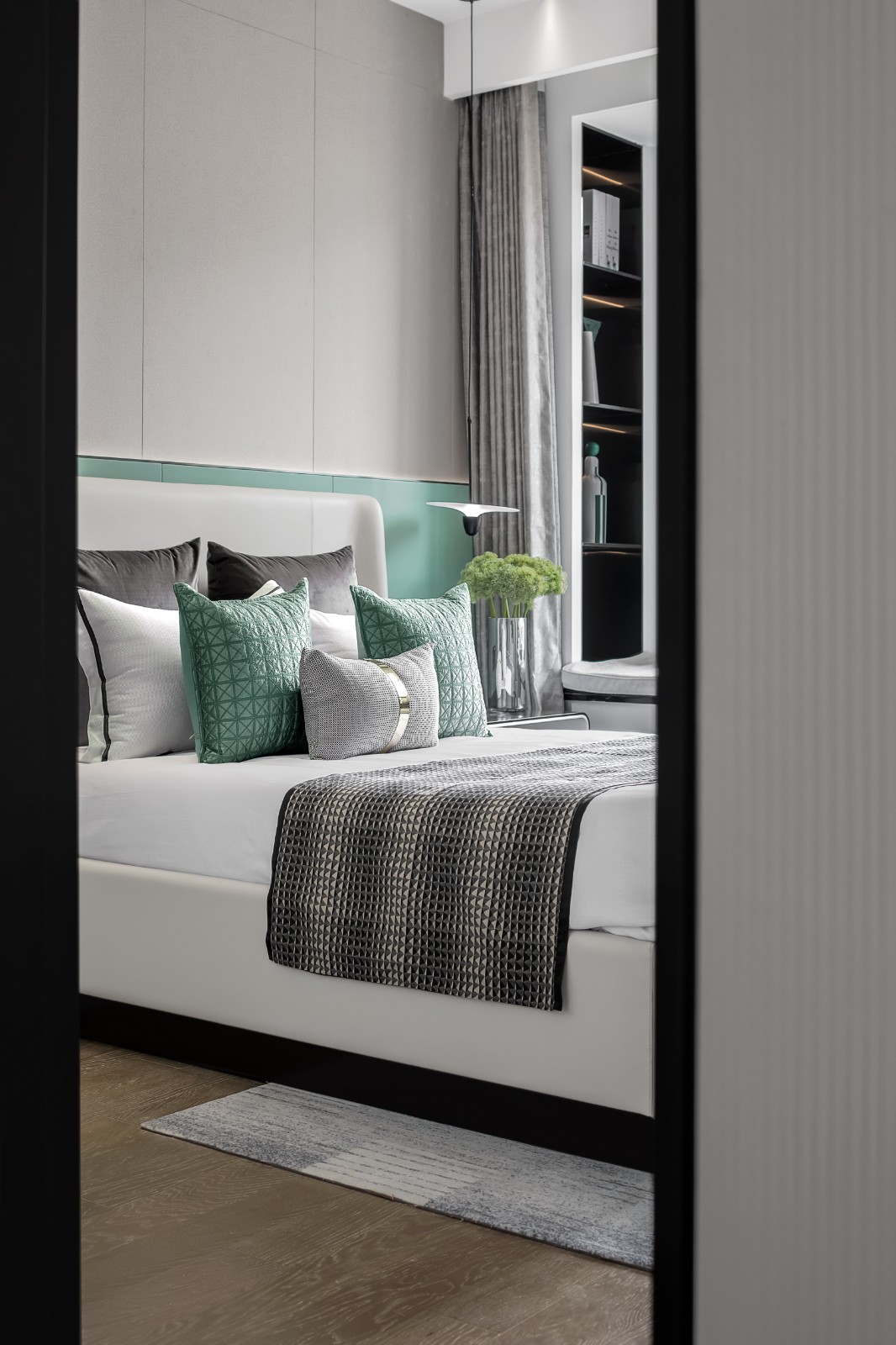 青岛越秀铂悦府样板间丨中国青岛丨上海岳蒙设计有限公司-40