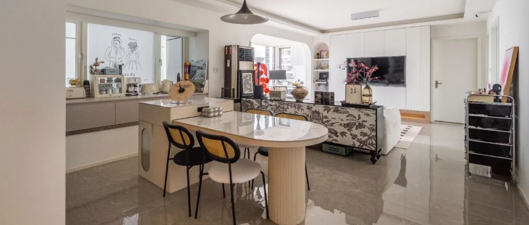 深圳如愿空间设计丨福田 · 益田村74㎡，每一寸空间都讲述着生活的故事-29