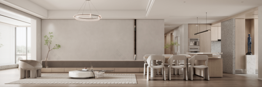 220㎡极简大平层设计丨中国娄底丨周笙笙建筑装饰设计-21