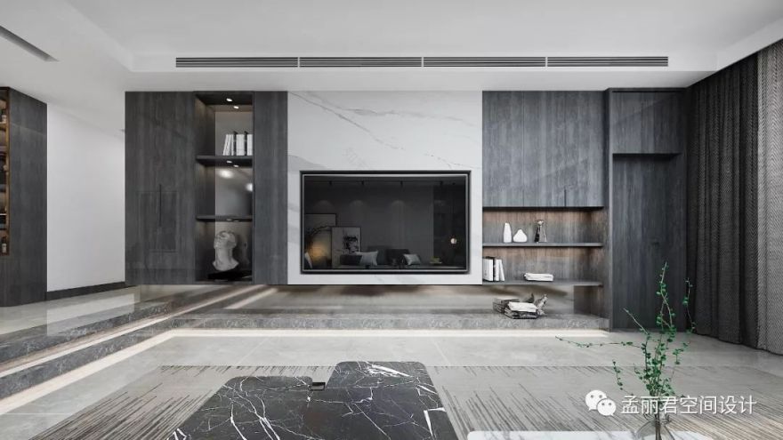 "Deni 的现代极简家居 | 黑白灰的定制生活"-9