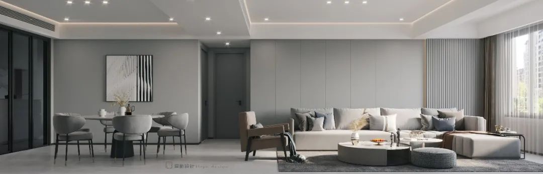 东锦园简约奢华,厚朴设计诠释生活美学-15