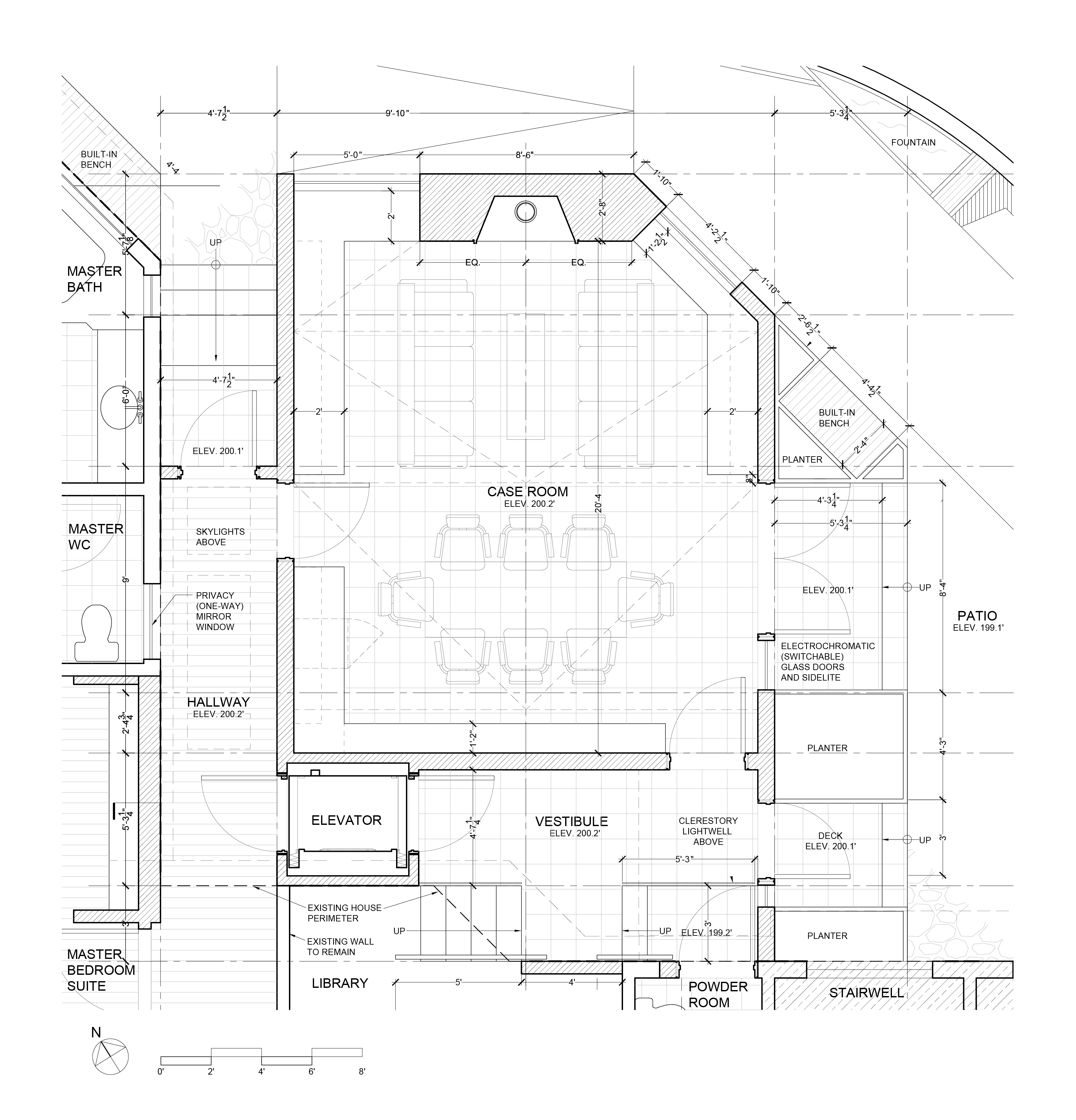 加州 Malibu 卫星办公住宅 | 融入环境的折叠空间-33