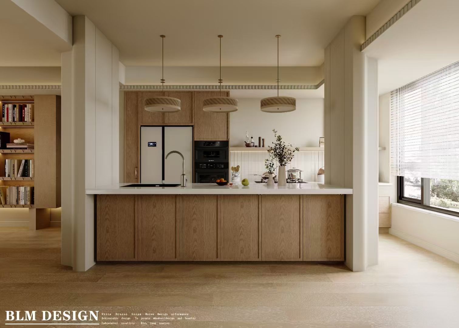 白龙马设计与表现效果图-3