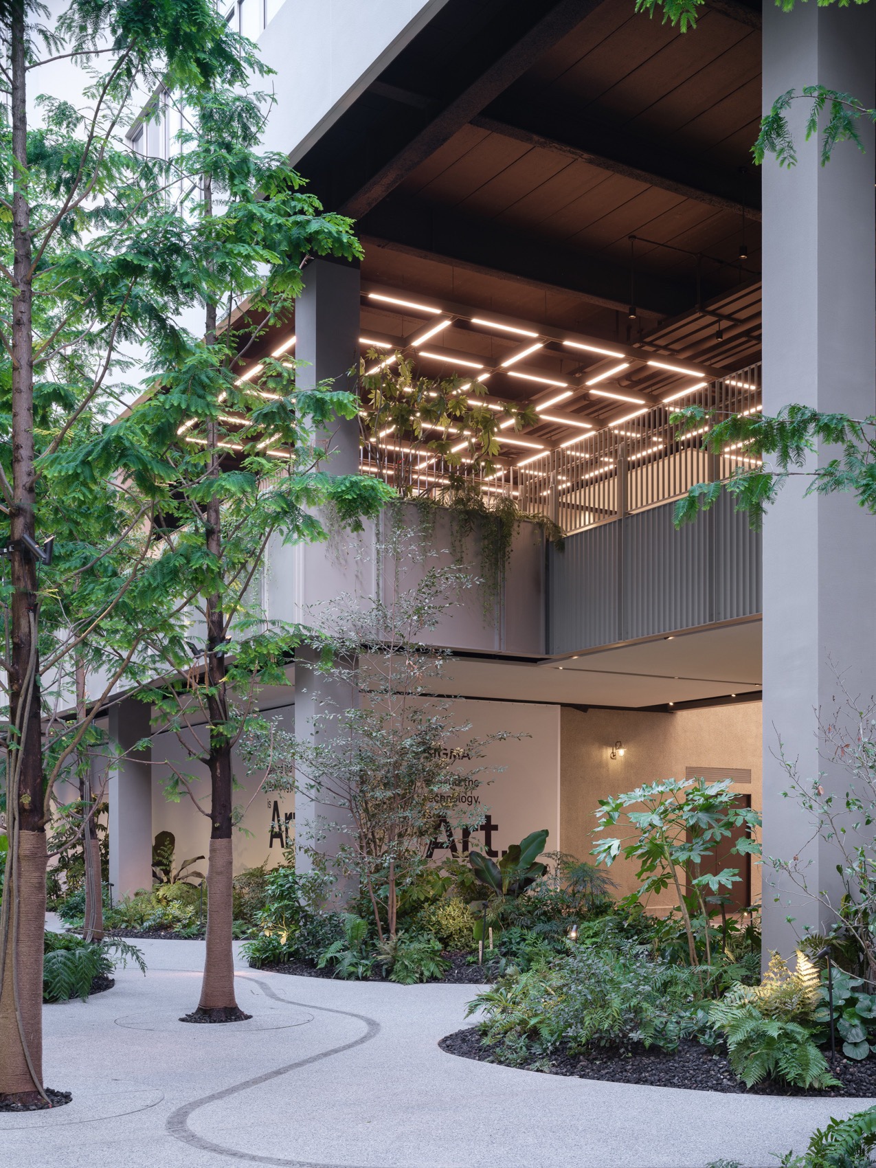 上生新所二期建筑细化,灰空间,室内及导视系统丨中国上海丨拾集建筑-9