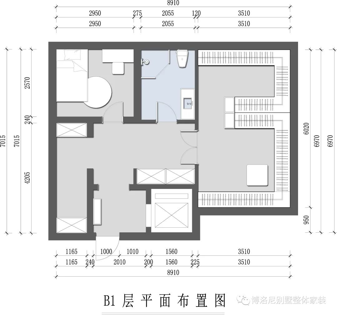 北京华贸城别墅法式浪漫设计-64